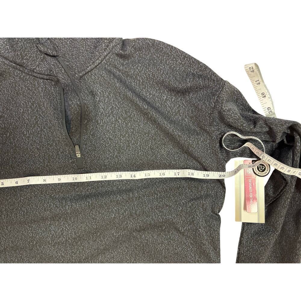 NWT Mondetta Unisex Small 1/4 Zip Performance Pullover Long Sleeve Gray Sweater - Picture 7 of 8